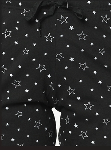 Women's Printed Pattern Shorts <b>Elastic</b> Waist Casual Knitted Cotton Breathable With Pockets Regular Fit - Product Image 5