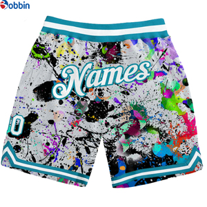 Pantalones Cortos de Playa para Hombre, Transpirables, con Estampado de Serigrafía, de Tela de Lona de Poliéster, Estilo Urbano, con Cierre de Cordón, de Secado Rápido - Product Image 4