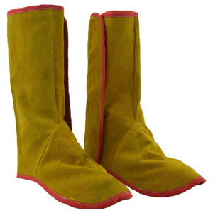 Chaussures de soudeur en cuir de haute qualité, résistantes aux flammes, design personnalisé, pour hommes, usage intensif - Product Image 3