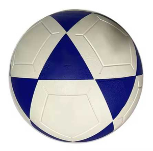 Balón de Fútbol Blanco con Patrón Azul, Impresión por Sublimación, Material PU, Todas las Temporadas, Entrenamiento para Adultos WA-FB-030 XL - Product Image 3