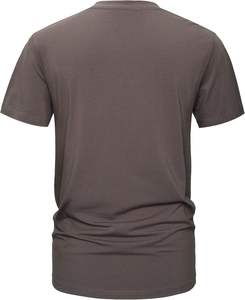 เสื้อยืดสตรีทแวร์ฮิปฮอปลำลอง ผ้าโพลีเอสเตอร์และคอตตอน 100%  โลโก้ด้านหน้า  ถักทอระบายอากาศได้ดี ทรงปกติ สำหรับผู้ชาย หนัก 230 กรัม - Product Image 3