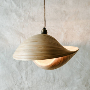 Natural <b>Bamboo</b> Rattan Lampshade Handwoven Ceiling Lamp Shade for Living Room Resort <b>Lighting</b> Wholesale Supplier - Product Image 6