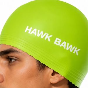 Bonnet de bain unisexe en silicone, ajustement confortable, élastique, imperméable, doux et extensible, service OEM - Product Image 6