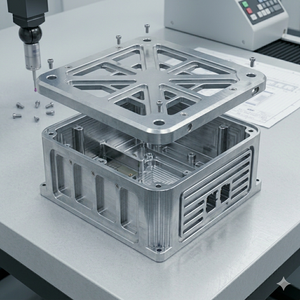 Boîtier de batterie en aluminium usiné CNC haute résistance avec fentes de ventilation pour la course - Product Image 5