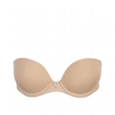Sujetador sin tirantes push-up para mujer, copa completa con aros, sin costuras, elegante, color liso, cierre frontal con detalle de lazo - Product Image 2