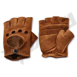 Leather Wrist Length <b>Gloves</b> Breathable Retro Style Unlined Spring Summer Outdoor Casual Wear - Product Image 6