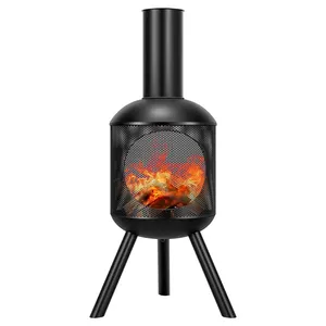 New Arrival Handmade <b>Fire</b> Bowl For Elegant Patio Heating Garden Decor And Resort LandscapingPortable Stainless Steel Chimenea - Product Image 1