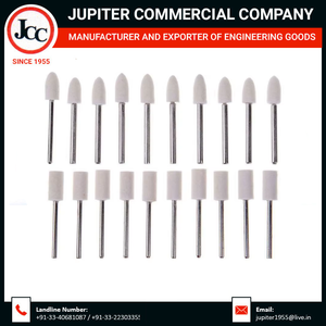 Jupiter Commercial Company Abrasive Sticks Cylindrical Wool Felt <b>Polishing</b> Tools Standard Shapes - Product Image 5