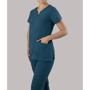 Ensembles d'uniformes médicaux 2 pièces pour femmes, tenues d'infirmières pour bloc opératoire, vente en gros - Product Image 5