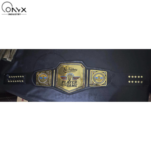 Boxing MMA Wrestling Championship Belt Custom Metal Plate <b>Trophy</b> Award Belts Wholesale Reasonable Price Gold/Silver Plated - Product Image 6