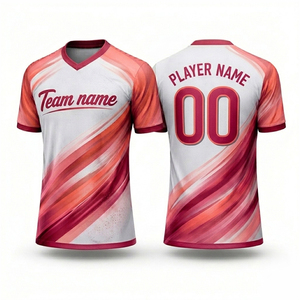 Maillots de football personnalisés en gros, impression par sublimation, maillots de foot imprimés numériquement, uniformes de football, t-shirts de football - Product Image 6