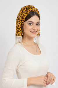 Pañuelo Cuadrado de Seda Estampado Personalizado de Lujo con Borlas, Tela Ligera y Suave, Pañuelo de Moda para Mujer, Fabricante OEM - Product Image 2