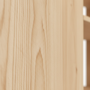 Étagère de présentation Bibliothèque à 3 niveaux Meuble de rangement Étagère ouverte Étagère sans dossier Bois d'hévéa MDF Placage chêne - Product Image 5