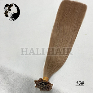 Extensiones humanas Remy vietnamitas de 100g, queratina con punta en U, Color Natural preadherido, súper doble dibujado, larga duración, suave, solo dibujado - Product Image 6