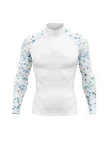 Camiseta de Protección Solar para Hombre, Manga Larga, Protección UV UPF 50, Elástica, Ajuste Holgado, para Natación y Buceo - Product Image 1