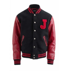 Veste universitaire pour homme, blanche et marine, en cuir PU, avec lettre B brodée sur le devant, col rabattu, coupe classique, style preppy d'automne, streetwear - Product Image 3