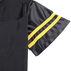เสื้อฟุตบอลตาข่ายสำหรับผู้ชาย แบบเรียบ แบบสั่งทำได้ แบบคลาสสิก ระบายอากาศได้ดี เสื้อยืดออกกำลังกาย เสื้อกีฬา เสื้อลำลอง ชุดออกกำลังกาย - Product Image 2
