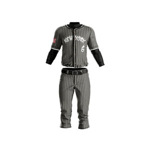 Uniforme de baseball de haute qualité à prix abordable, faible MOQ, respirant, personnalisable avec étiquette privée pour les vêtements de sport - Product Image 1