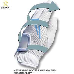 Guantes de Golf para Mujer |   Diseño de malla flexible para una ventilación fresca | Recubrimiento de Silicona con Textura de Cuero para un Agarre Máximo, Duración Superior - Product Image 6
