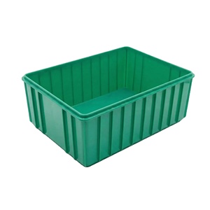 OEM Custom PP Plastic <b>Stackable</b> Eco-Friendly <b>Storage</b> Crate & <b>Box</b> with Smooth Surface for Delivery - Product Image 1