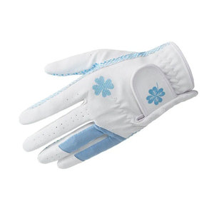 Guantes de Golf Blancos y Rosas de Alta Calidad para Hombre, 1 Pieza, Cuero Genuino Cabretta, Mano Izquierda, Transpirables, Antideslizantes, Personalizables, OEM - Product Image 3