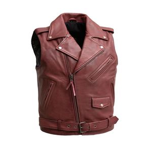 Chaleco para Hombre de Talla Grande, Diseño Único, Cuero de Alta Calidad, Sin Mangas, Calefactable, Ligero, para Motociclismo - Product Image 1