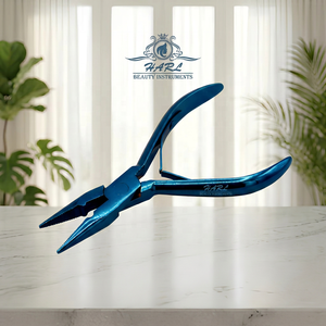 Alicates Multifunción con Recubrimiento de Plasma Azul, Logotipo Personalizado, Herramientas para Extensiones de Cabello, Alicates para Abrir y Cerrar Microperlas, Herramientas de Peinado - Product Image 4