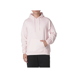 Sudadera con Capucha Rosa Bebé Personalizada con Logotipo, Sudadera Informal para Hombre con Bolsillo Delantero - Product Image 1