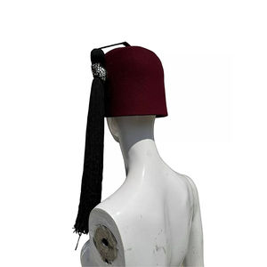 Chapeau Fez Vintage Shriners avec Pompon et Strass, Chapeau Maçonnique de Haute Qualité, Personnalisé, Meilleure Vente, Chapeau Fez Très Demandé - Product Image 5