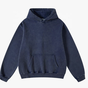 Sweat femme surdimensionné acide Vintage 100% coton goutte épaule col à capuche grande taille pour une utilisation automne et hiver - Product Image 1