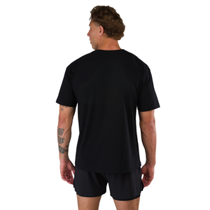 Camiseta Deportiva de Manga Corta para Hombre, para Gimnasio y Entrenamiento, Mezcla de Algodón, Estilo Urbano, Venta al Por Mayor OEM - Product Image 2