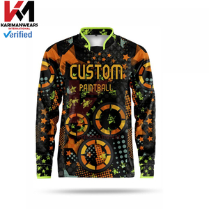 Camiseta de Paintball Personalizada, Tejido Ligero y Transpirable con Impresión de Logotipo Sublimado, Ajuste Ajustable, Diseño de Manga Larga - Product Image 5