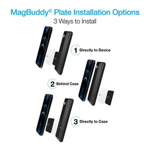 Supporti universali per cellulari MagBuddy con piastre metalliche - Product Image 6
