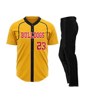 ชุดเสื้อเบสบอลสีน้ำเงินดำสำหรับผู้ชาย ทีม 89 พิมพ์ลายแบบซับลิเมชั่น ชุดกีฬาโพลีเอสเตอร์ดูดซับความชื้น - Product Image 2