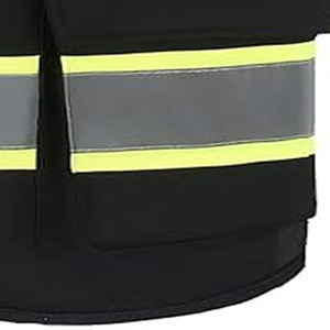 Gilet haute visibilité léger, imperméable, coupe-vent, écologique, respirant, en toile, pour la sécurité en extérieur, envoyé par Dress Sports - Product Image 4