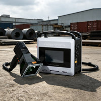 Máquina de Marcado Láser de Fibra Portátil de 20W, Grabado en Metal, Identificación de Productos Industriales, Diseño Compacto