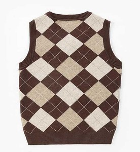 Chaleco de Punto Retro Transpirable sin Mangas para Hombre, Suéter con Cuello en V y Botones, para Otoño - Product Image 2