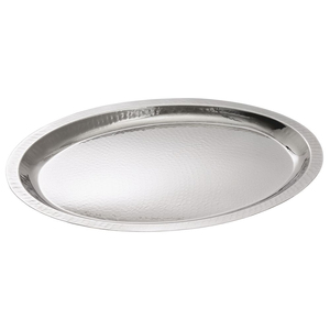 <b>Mirror</b> Polished Stainless Steel Serving <b>Tray</b> With Heavy Duty Handles Rectangular Luxury Metal Buffet Platter For Hotel Tableware - Product Image 2