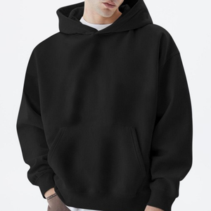 Ensemble sweat à capuche et jogging vintage délavé à l'acide, 100 % coton, effet vieilli, streetwear épais - Product Image 2