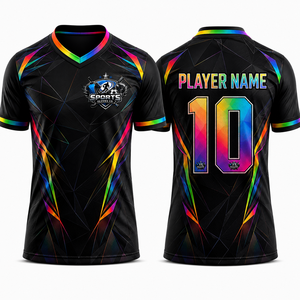 Nouveau maillot de football professionnel, micro-ventilation premium, polyester doux, respirant, contrôle de la transpiration, flexibilité, excellence sportive - Product Image 1