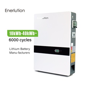 Enerlution High-Quality Product Wall <b>Mounted</b> Home Solar Lithium-Ion <b>Battery</b> Rechargeable - Product Image 1
