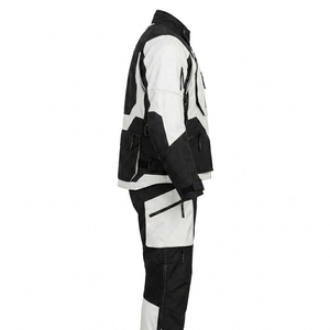 Traje de Motociclismo de Competición con Tela Resistente y Estilo Profesional para Pilotos y Actividades de Deportes de Motor - Product Image 4