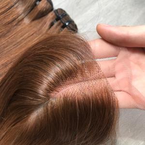 Hueso liso marrón precio de fábrica cabello humano cabello crudo vietnamita cabello Virgen sin procesar Genius trama cabello producto de alta calidad - Product Image 4