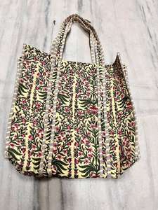Bolso Tote Acolchado de Alta Calidad con Estampado Floral para Bebé, con Cierre Abierto, para Mujer, para Compras Diarias y Viajes, con Cremallera, Estampado - Product Image 2