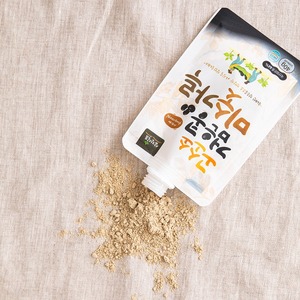 [Samjin Food] Poudre de céréales mélangées aux haricots noirs, mélange de haricots noirs et de soja séchés, fabriqué en Corée avec du lait, du blé et des cacahuètes - Product Image 2