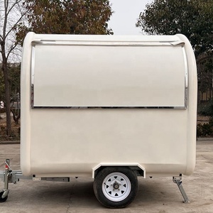 Popular diseño de moda de la calle Mini móvil de café Van Cart Food Vending Trailer - Product Image 2