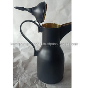 Della Arabian หม้อกาแฟสีดำโลหะวัสดุ - Product Image 3