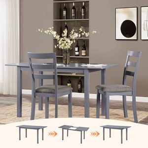 Tavolo da Pranzo Moderno Estensibile in Legno per 4-8 Persone, per Cucina, Sala da Pranzo e Ufficio - Product Image 1