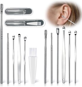 ชุดอุปกรณ์กำจัดขี้หูระดับมืออาชีพ พร้อมเครื่องมือแคะหูแบบสองด้าน ระบบทำความสะอาดหูที่ปลอดภัยและแม่นยำเพื่อการดูแลสุขอนามัยระดับทางการแพทย์ - Product Image 5