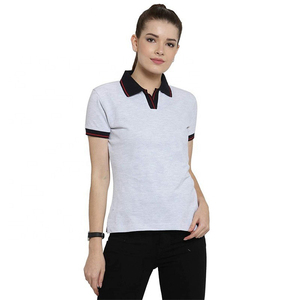 Camiseta Polo para Mujer, Estilo Americano, Ropa Deportiva de Algodón, Fabricante y Proveedor al por Mayor - Product Image 3